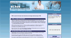 Desktop Screenshot of biologie.icms.fr